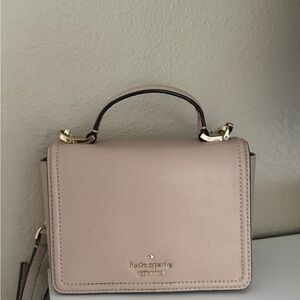 Kate Spade Warm Beige Crossbody Bag with wallet